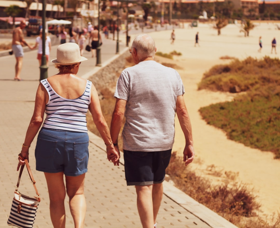 Photo Elderly couple